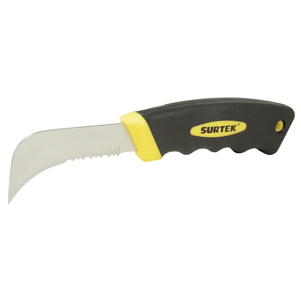 Surtek 8" Serrated Linoleum Knife with bimaterial Handle 120127 Zoro
